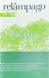 RELÂMPAGO. Revista de Poesia. Nº4 - Ruy Belo. Directores: Carlos Mendes de Sousa, Fernando Pinto do Amaral, Gastão Cruz, Paulo Teixeira